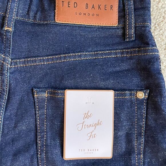 TED BAKER Auustyn High waisted wide leg jeans size 29 - Picture 11 of 13